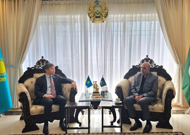 Kazakh Ambassador Meets FPCCI Delegation to Boost Bilateral Trade