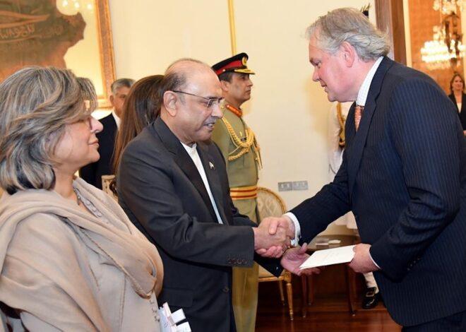 Dutch Ambassador Robert-Jan Siegert Presents Credentials to President Asif Ali Zardari