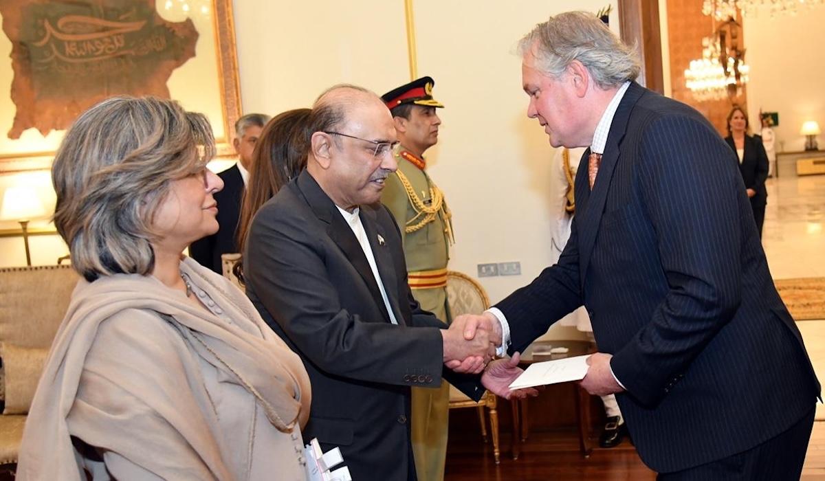 Dutch Ambassador Robert-Jan Siegert Presents Credentials to President Asif Ali Zardari
