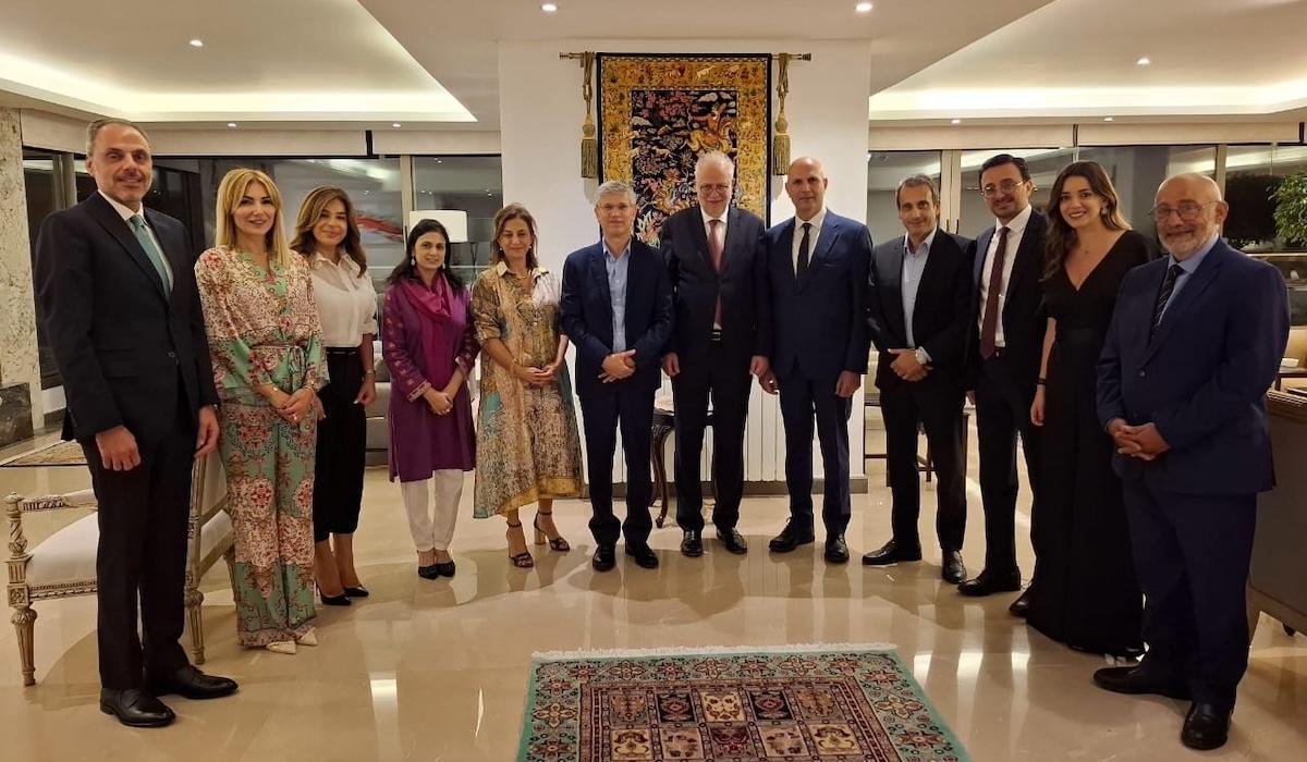 Ambassador Salman Athar Hosts Dinner in Honour of Lebanese Justice Minister