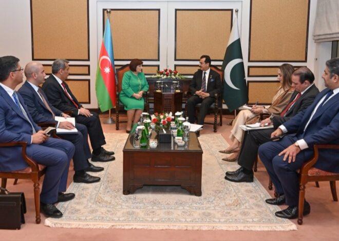 Azerbaijani Speaker Meets Senate Chairman Gilani, Vows to Deepen Pakistan–Azerbaijan Ties