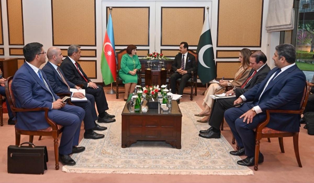 Azerbaijani Speaker Meets Senate Chairman Gilani, Vows to Deepen Pakistan–Azerbaijan Ties