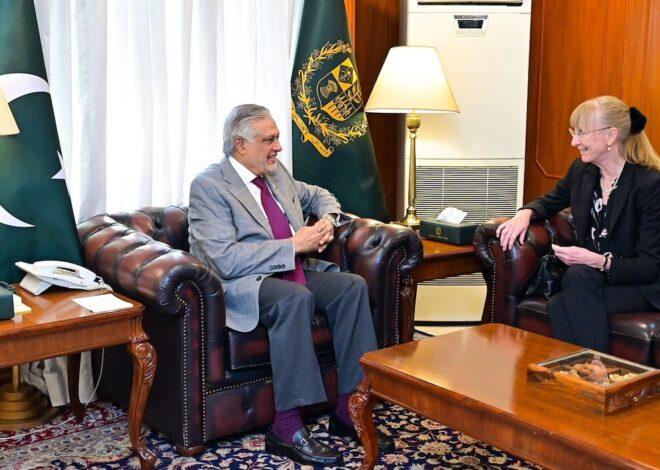 Ishaq Dar Receives Newly Appointed German Ambassador, Stresses Stronger Bilateral Ties