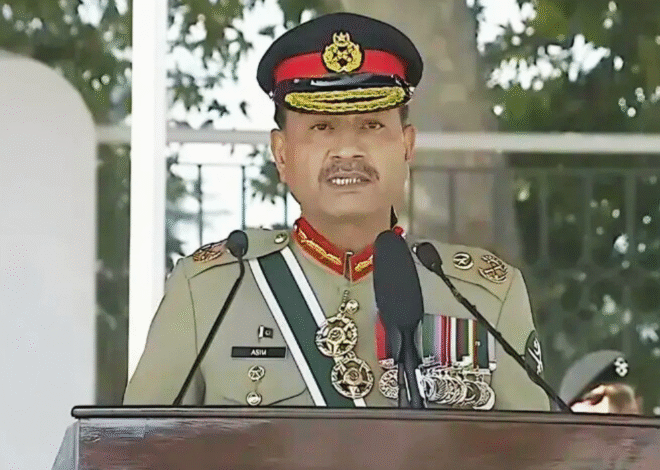 COAS Asim Munir Warns India: No Room for War in a Nuclear-Armed South Asia