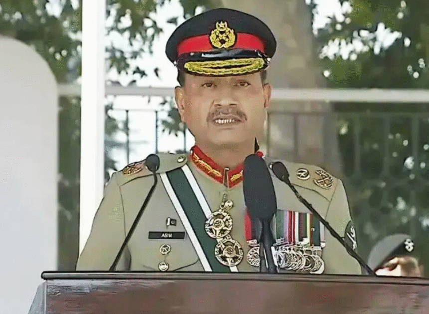 COAS Asim Munir Warns India: No Room for War in a Nuclear-Armed South Asia
