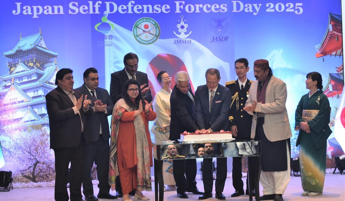 Japan Marks 71st Anniversary of Self-Defense Forces in Islamabad
