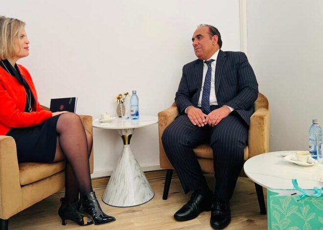 Pakistan’s Ambassador Calls on Romanian Director of Protocol in Bucharest