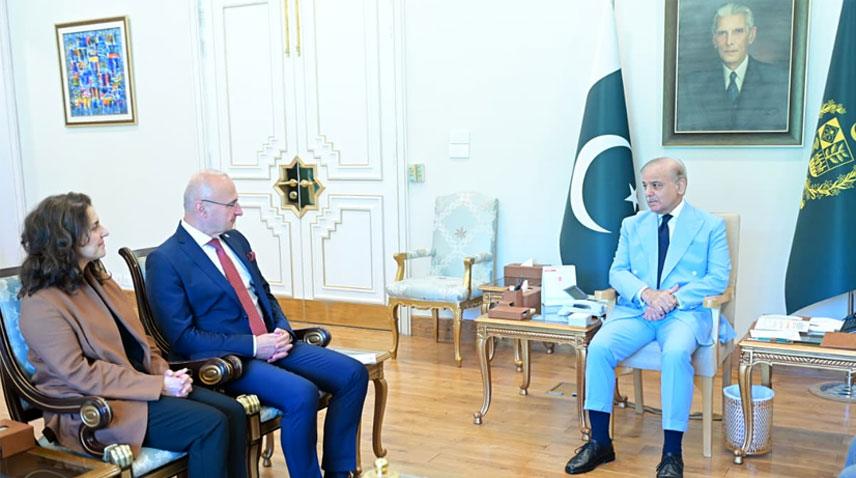 PM Shehbaz Sharif, Croatian FM Discuss Ways to Deepen Bilateral Relations