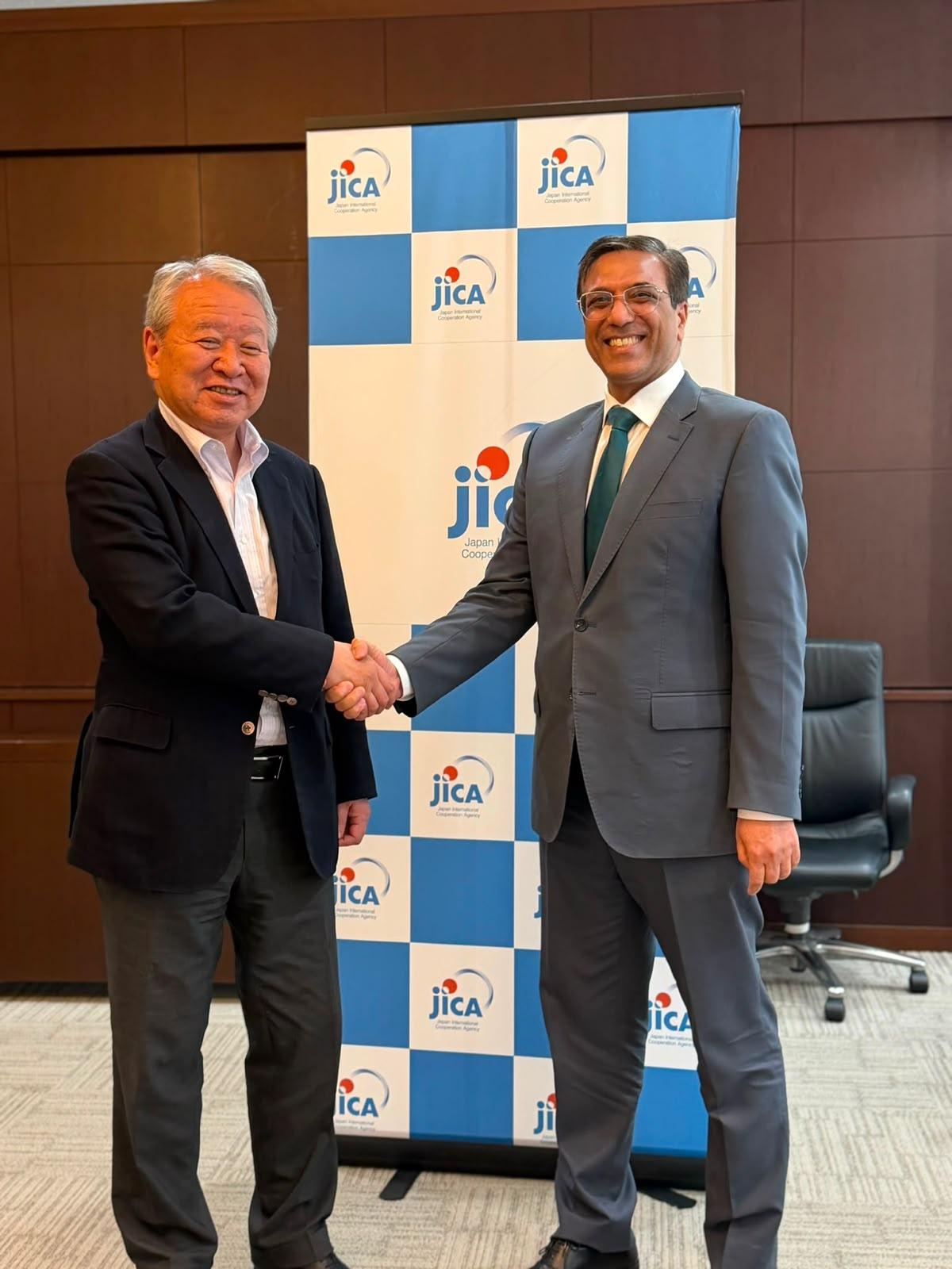 Ambassador, JICA President review Pakistan–Japan development cooperation