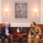 Iranian Interior Minister Calls on Field Marshal Syed Asim Munir