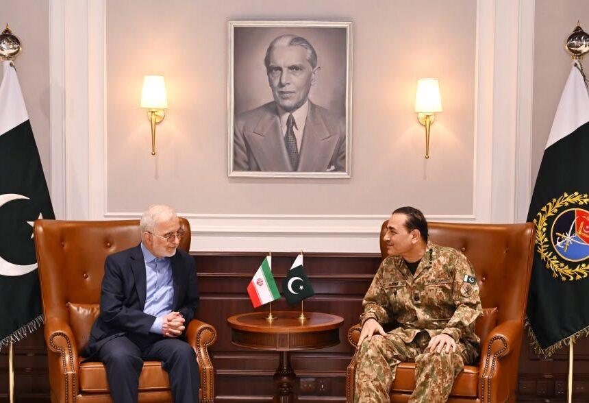 Iranian Interior Minister Calls on Field Marshal Syed Asim Munir