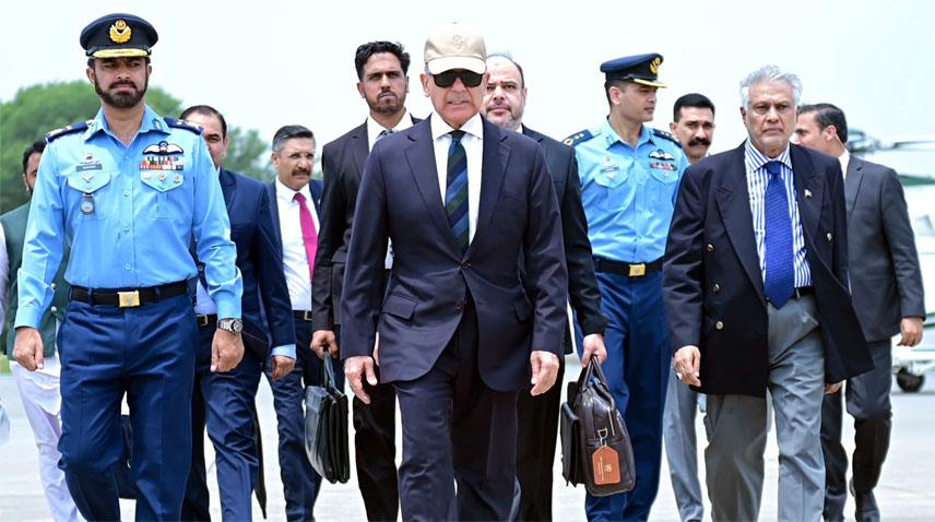 Prime Minister Muhammad Shehbaz Sharif departs for one day official visit to Iran