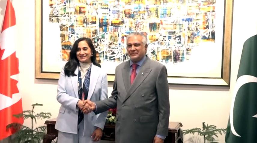 Canadian Foreign Minister Anita Anand Arrives in Islamabad for Bilateral Talks