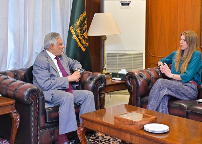 Dar, British High Commissioner Discuss Pakistan-UK Ties and Regional Security