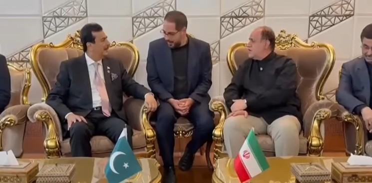 Chairman Senate Arrives in Tehran, Reaffirms Commitment to Stronger Pakistan-Iran Ties