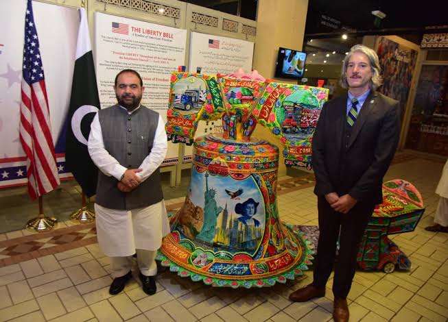 Pakistan, US celebrate cultural partnership with Liberty Bell exhibition